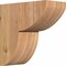 Ekena Millwork Crestline Smooth Corbel, Western Red Cedar, 5 1/2"W x 12"D x 12"H COR06X12X12CRE00SWR - alternate 1